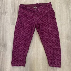 PRANA XS Knicker Tights PURPLE Excellent!